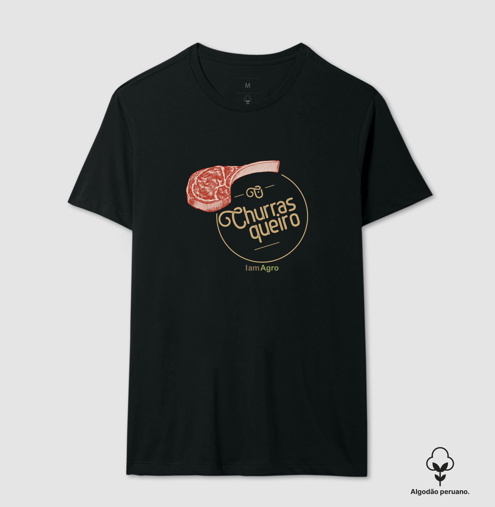 Camiseta O churrasqueiro