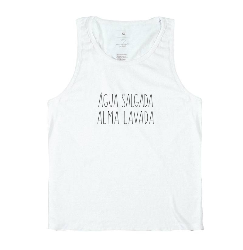 Água Salgada, Alma Lavada - Camiseta