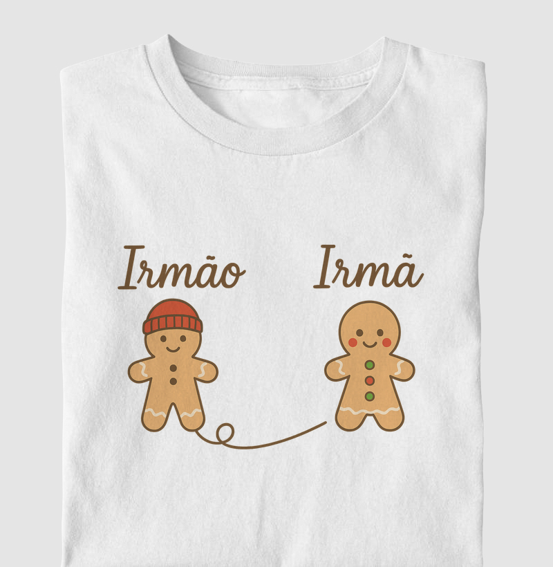 Camiseta Kids - Irmão x Irmã
