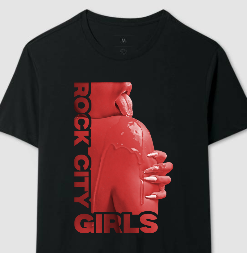 Mel De Vênus - Camiseta Rock City Girls