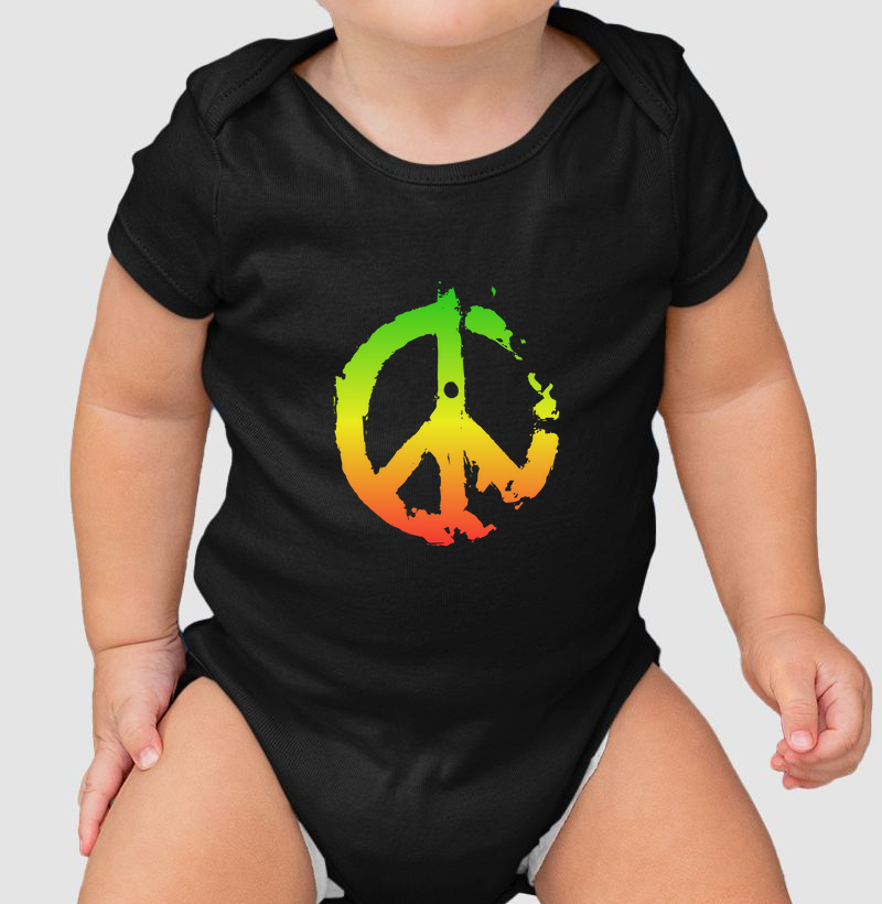 Body Infantil “Reggae Peace” 