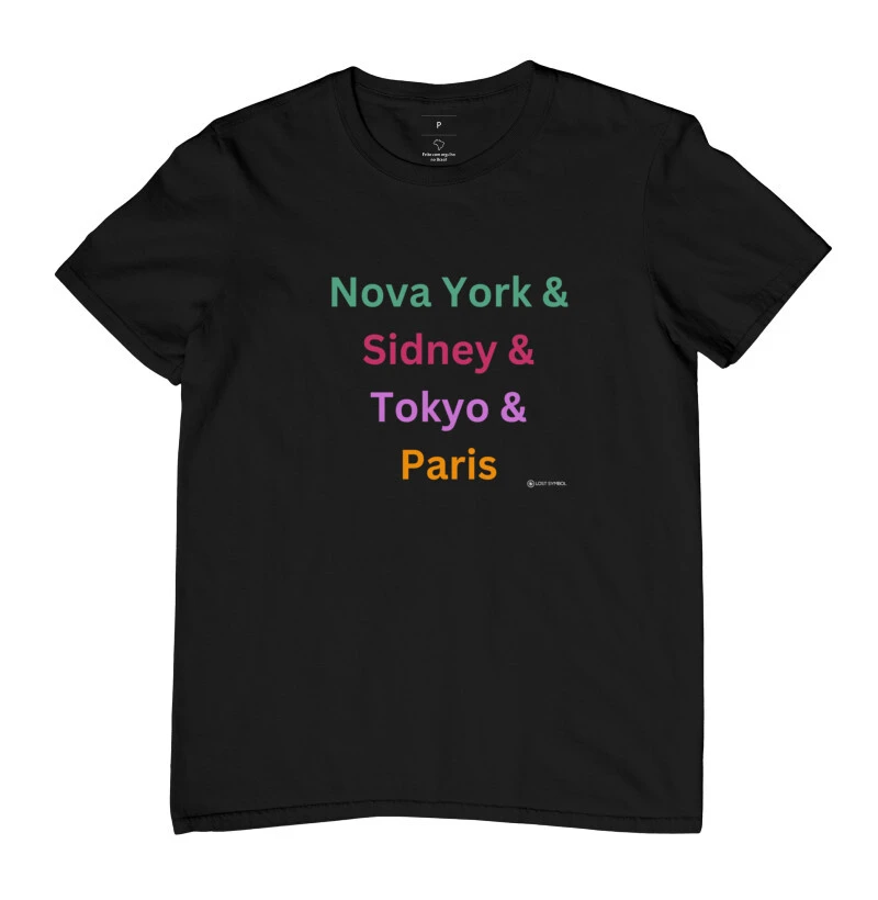 Camiseta NY - Paris