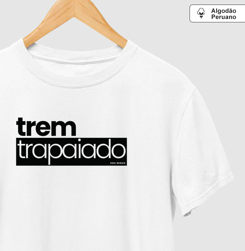 Trem Trapaiado - 100% Algodão Peruano