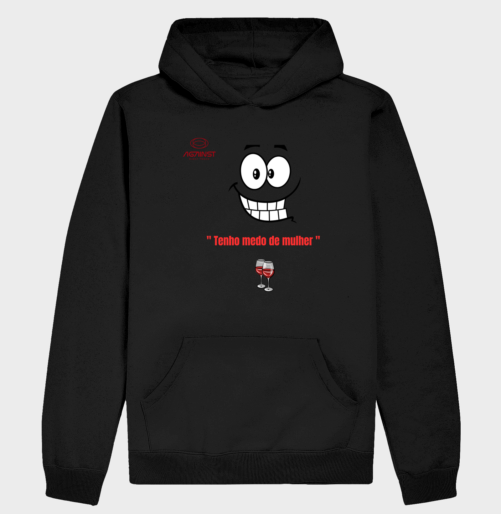 Camiseta Tenho medo de Mulher 