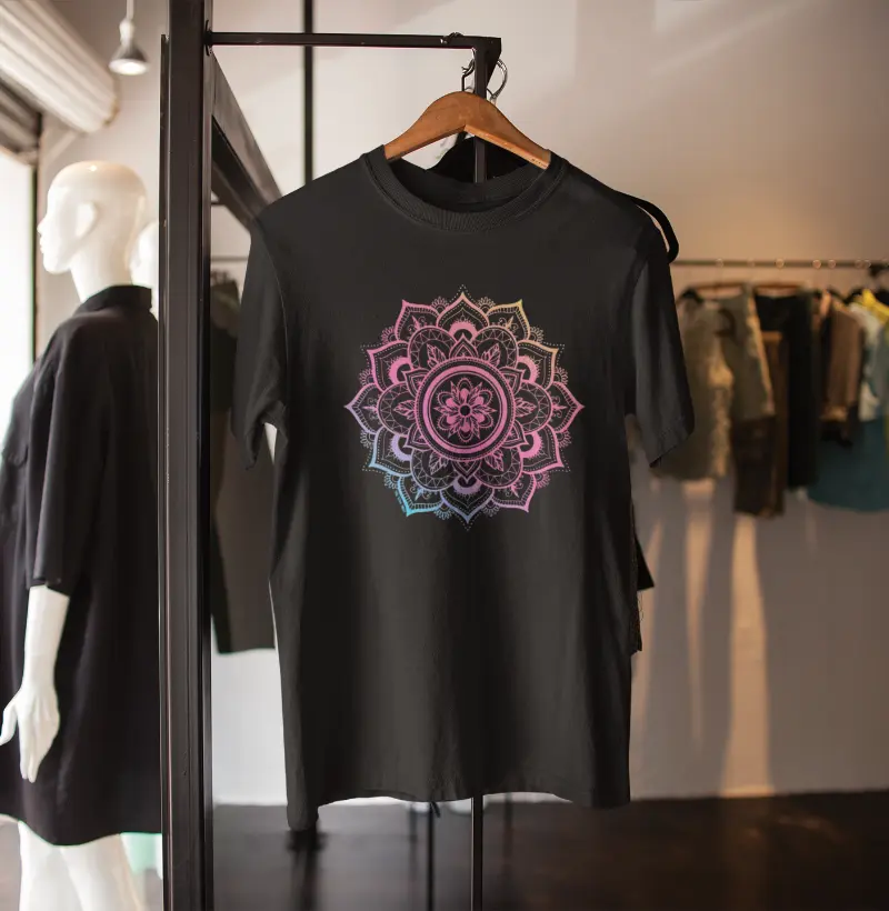 Camiseta Basic - Mandala 