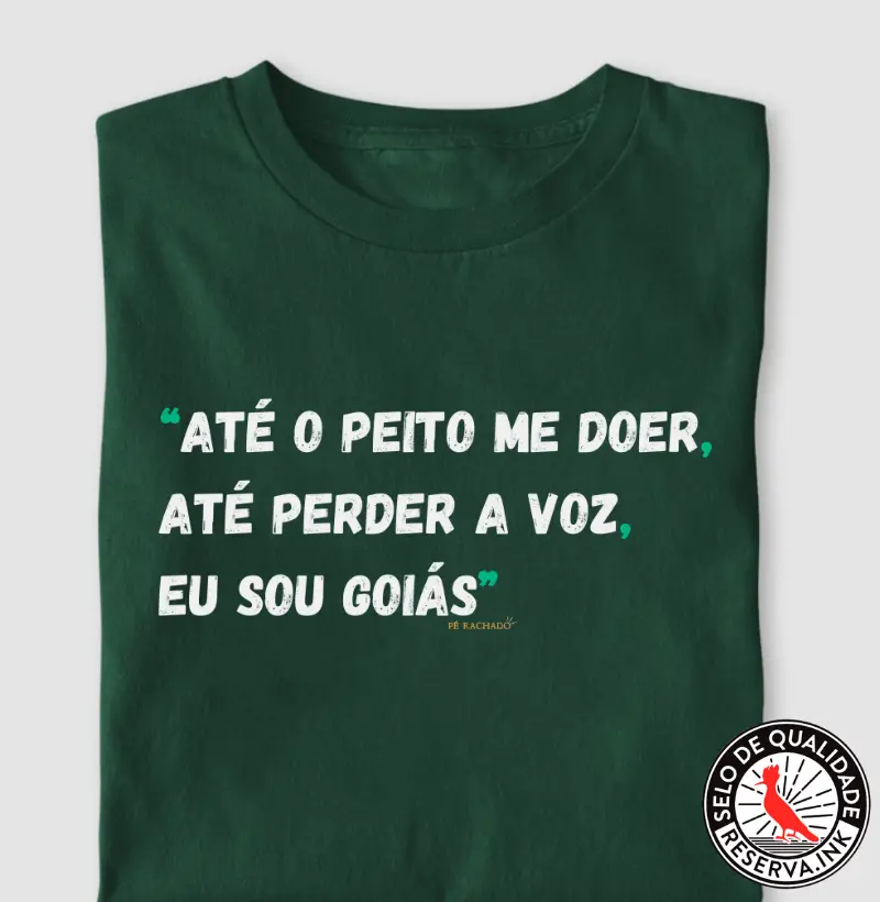 Até Perder a Voz Eu Sou Goiás