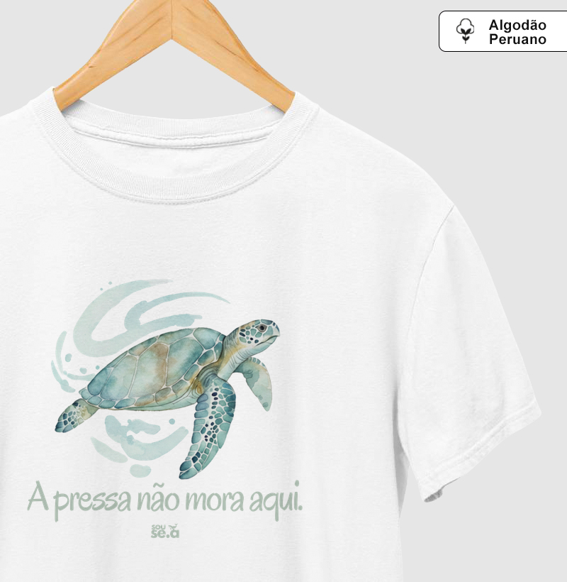 A pressa não mora aqui