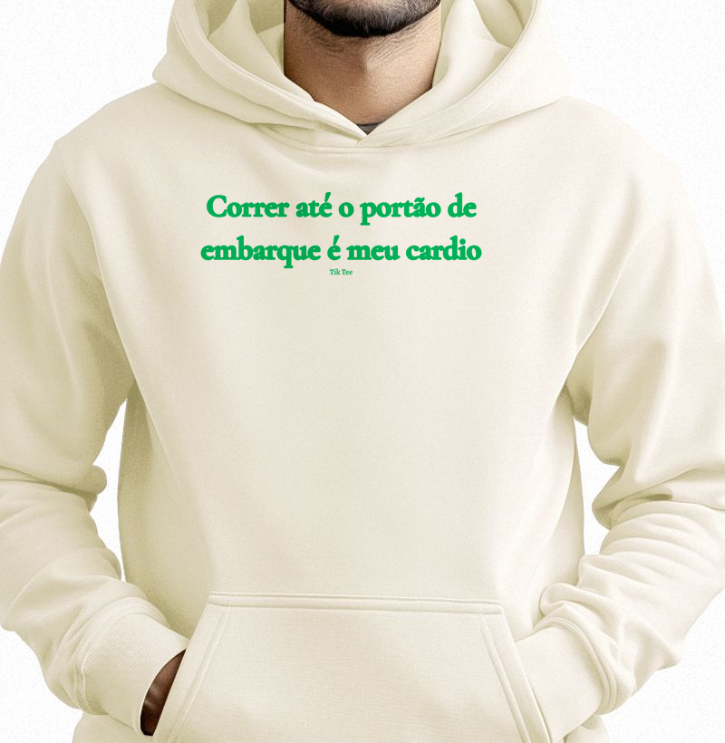Correr até o portão de embarque