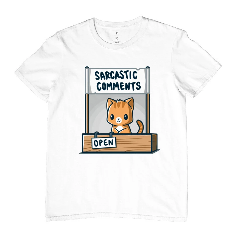 Gatinho Comentários Sarcásticos 