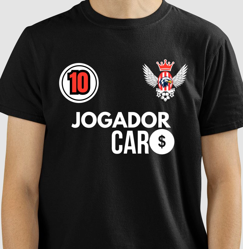 camiseta jogador caro