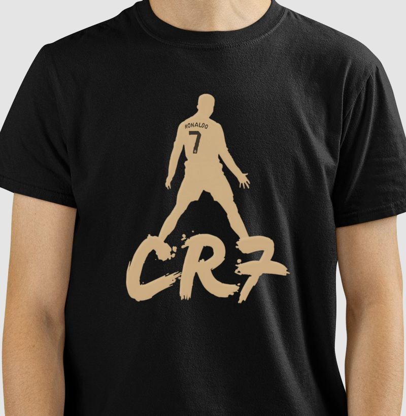 camisa 100%algodão CR7 