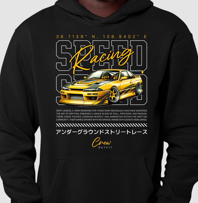 Hoodie Moletom - Speed Racing Drift