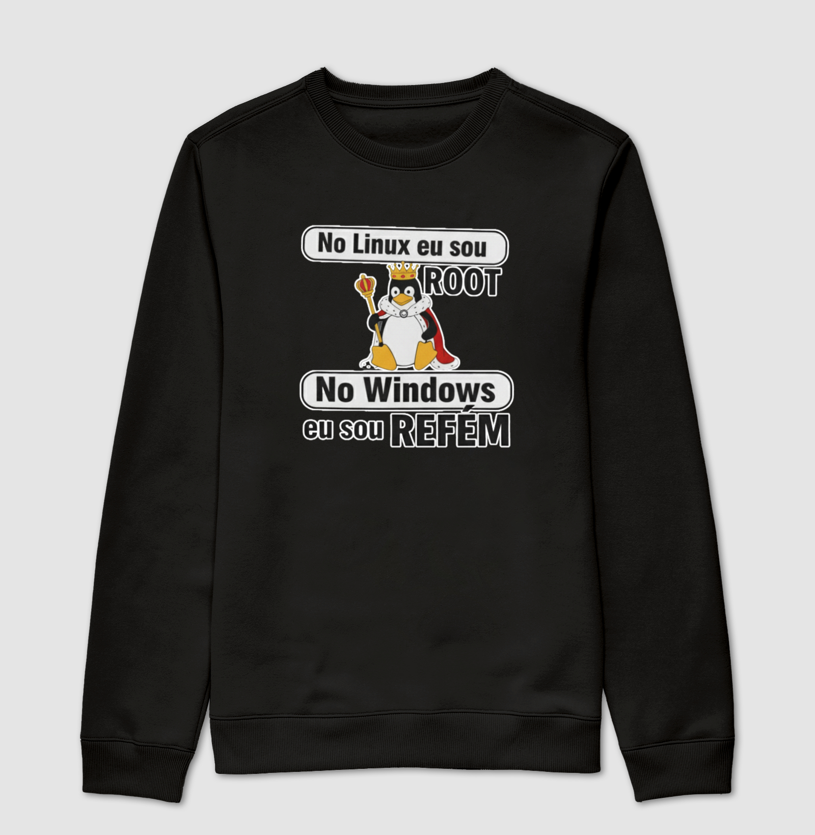 No Linux eu sou ROOT, no Windows eu sou REFÉM