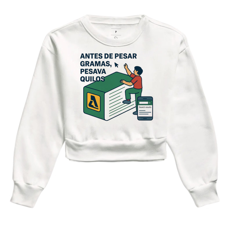 Antes pesava quilos