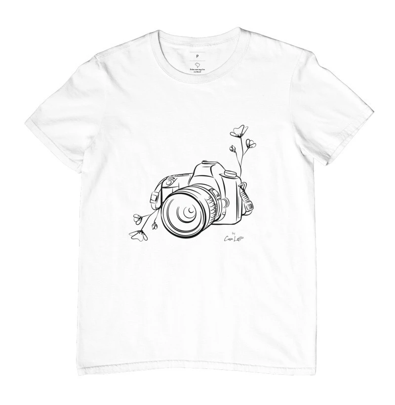 Camiseta Câmera cl320
