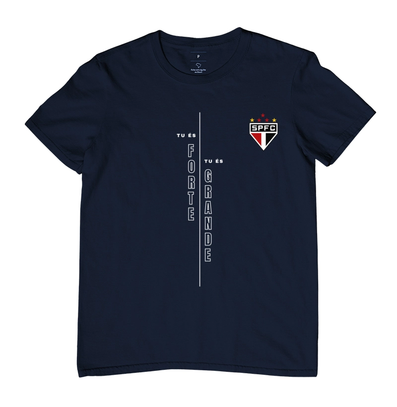 Camiseta Casual São Paulo FC Tu és Grande