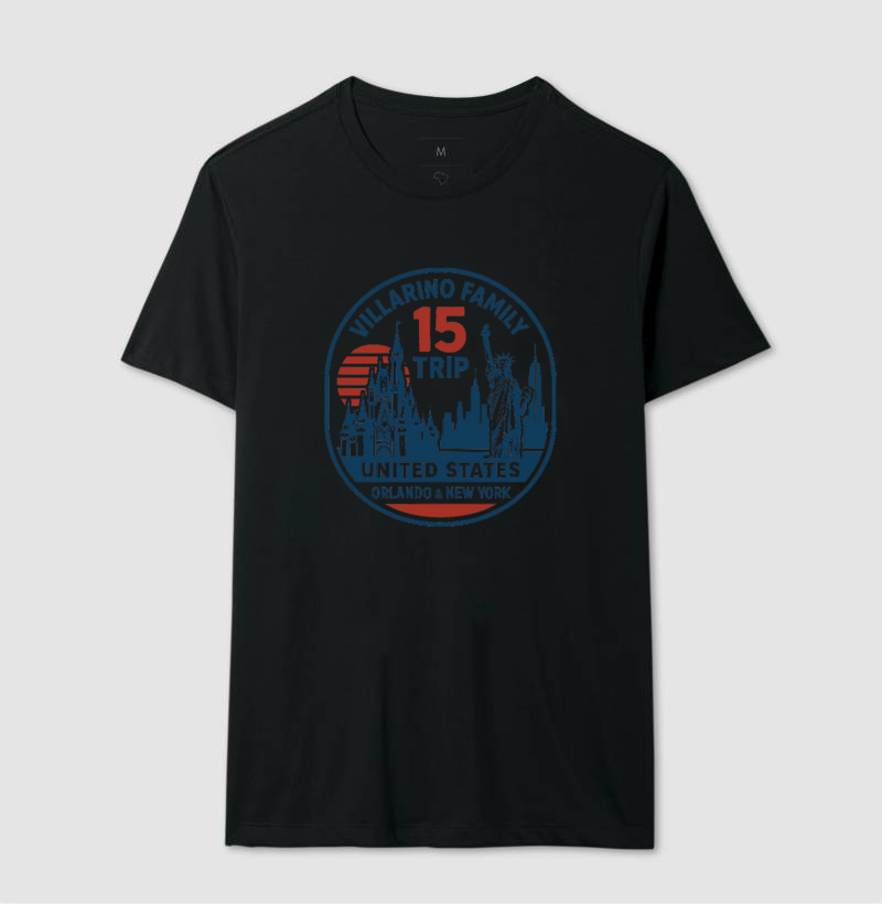 Camiseta Viagem 15 anos