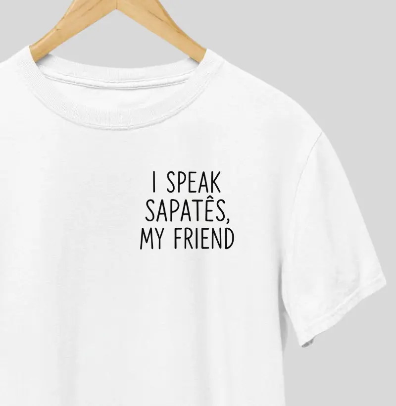 [bolso] I Speak sapatês my friend