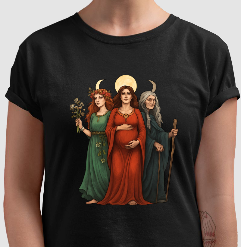 Camiseta Deusas - Tríplice