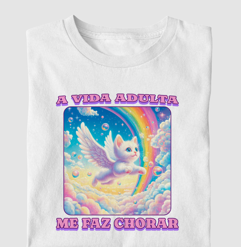A vida adulta me faz chorar