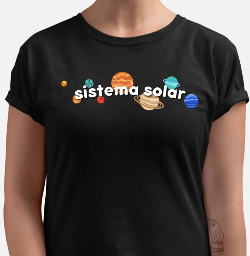 Camiseta Sistema Solar