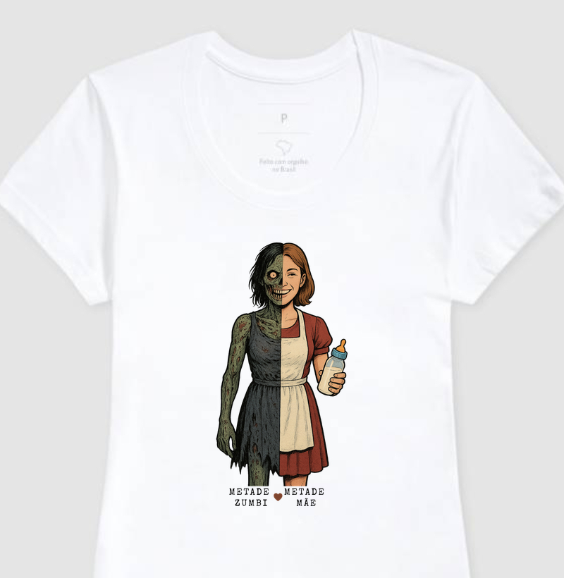 Metade zumbi, metade mãe 