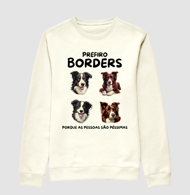 Prefiro Borders, porque as pessoas são péssimas
