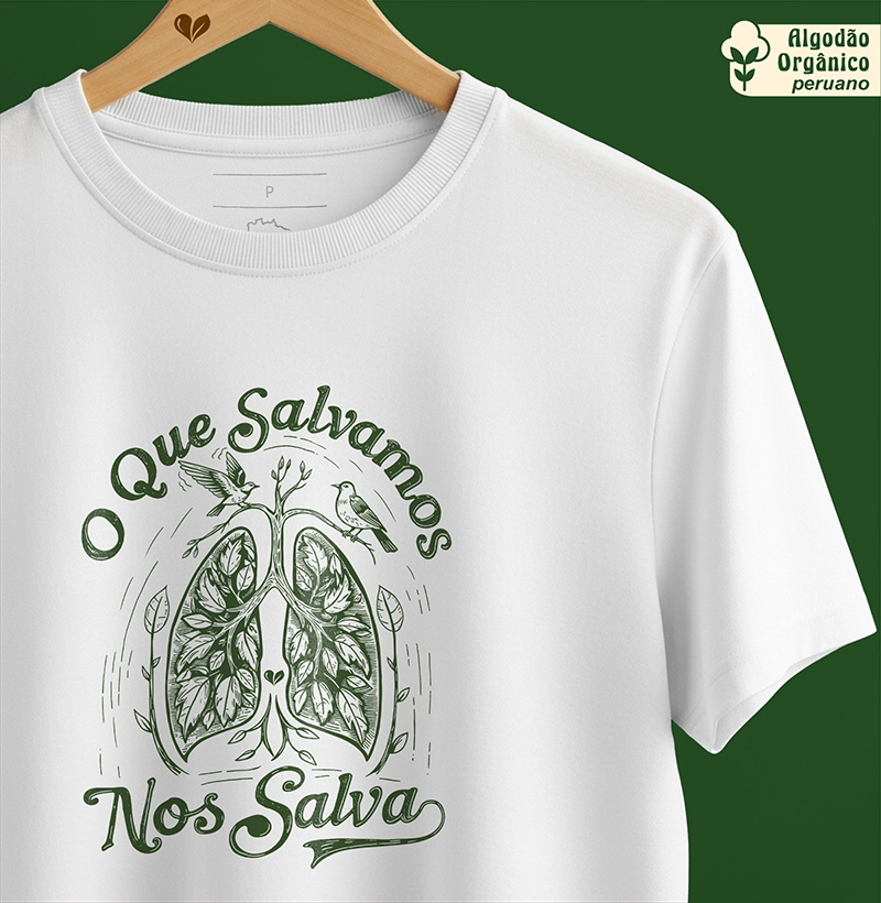 O que salvamos nos salva - orgânico