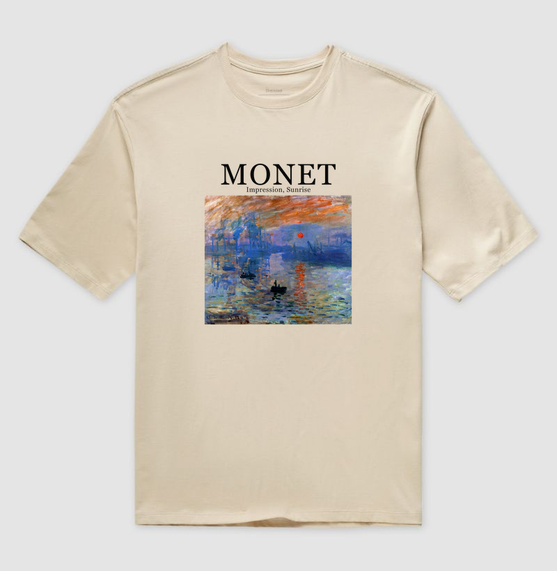Impressão, Nascer do Sol (1872) - Claude Monet