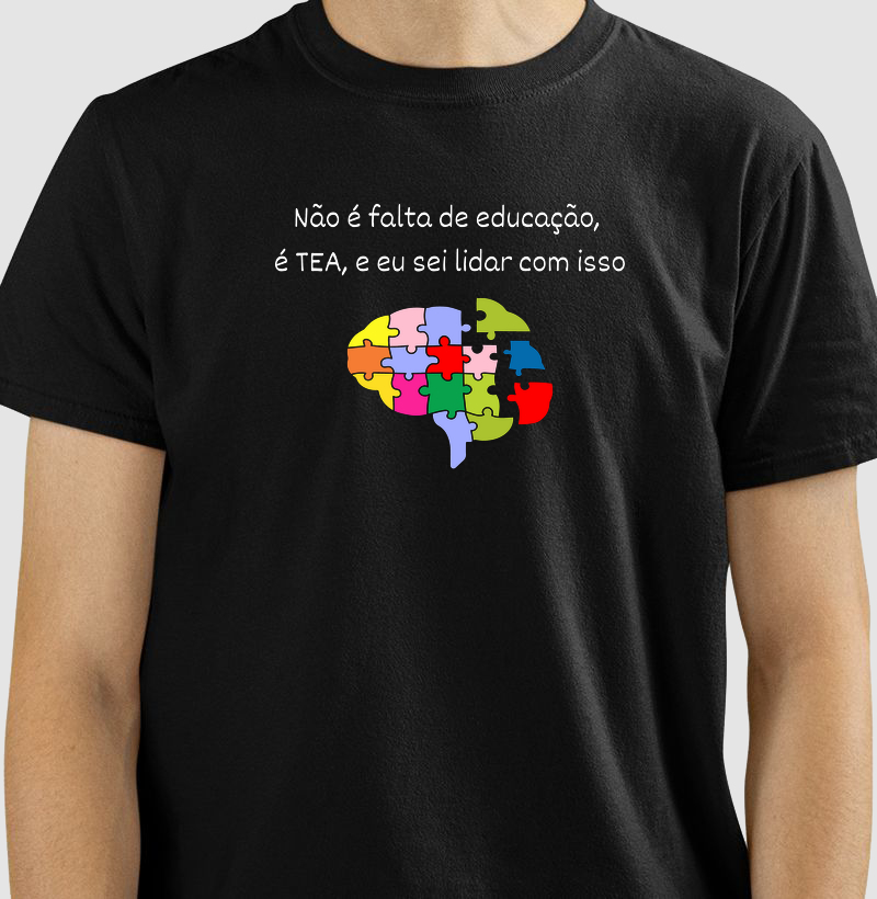 Não é falta de educação, é TEA e eu sei lidar com isso