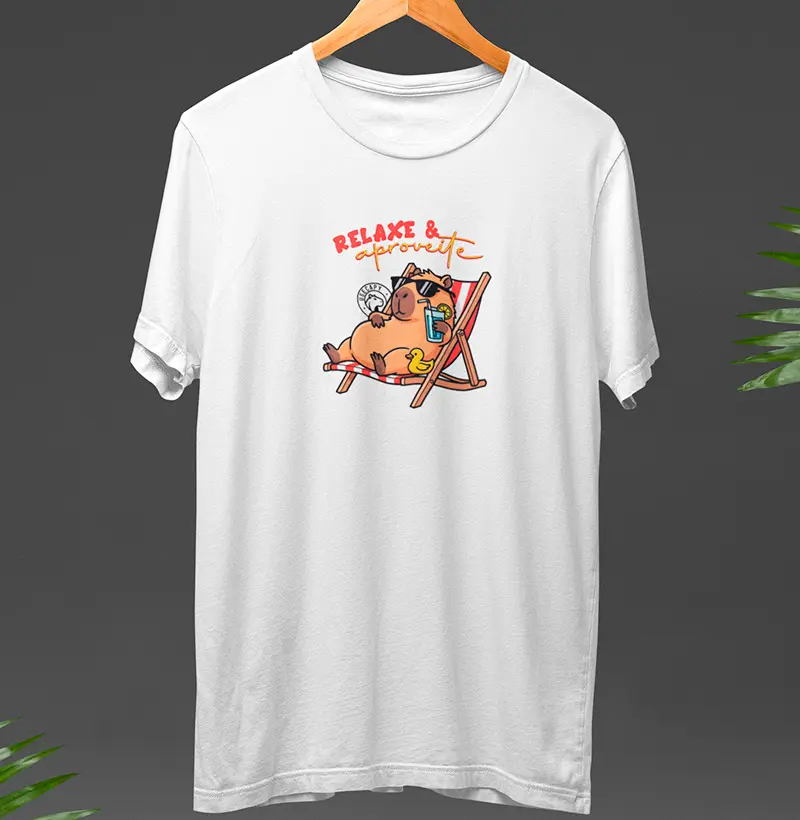 Relaxe & aproveite - capivara