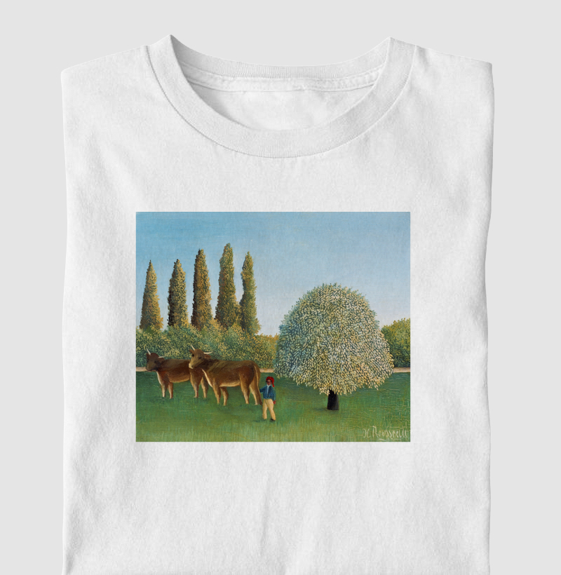 Henri Rousseau's Meadowland (The Pasture) (1910)