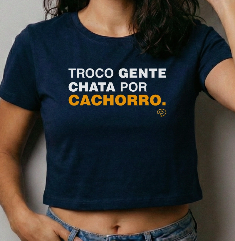 Troco gente chata por cachorro