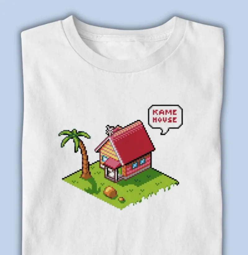 casa do Mestre Kame - pixel art