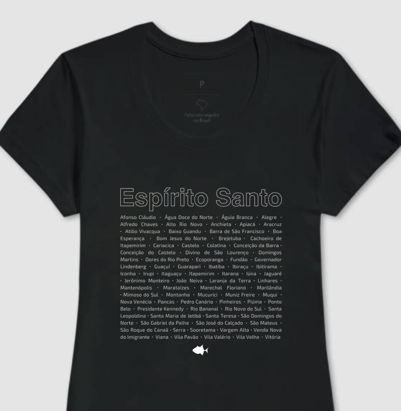 ES Espírito Santo Com Cidades - Feminina - #27440