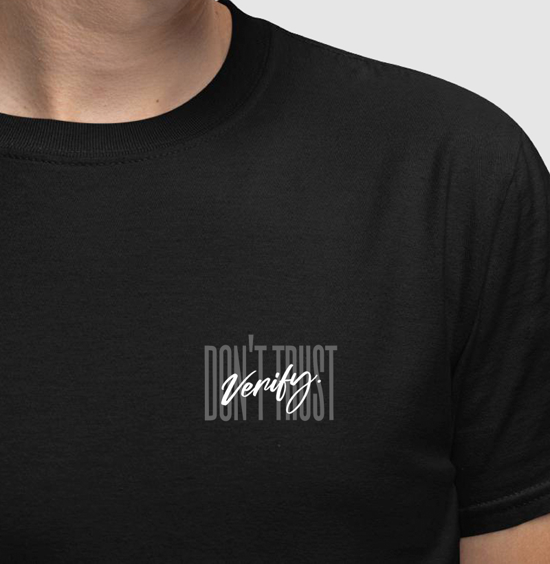 Don't Trust, Verify - Minimalista