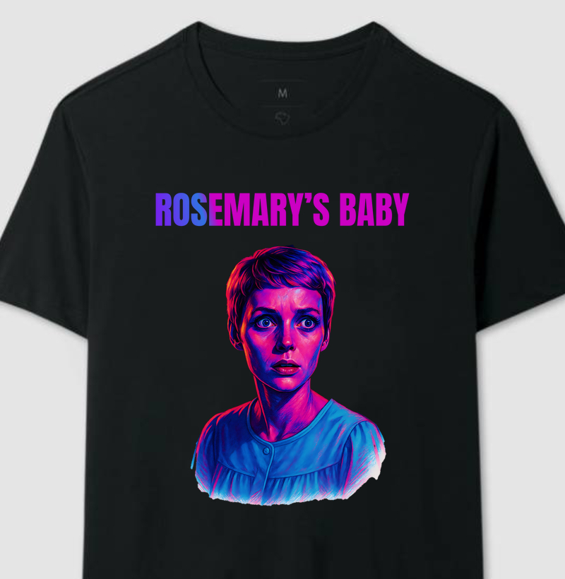 Rosemary's Baby – Estampa Psicodélica Retrô