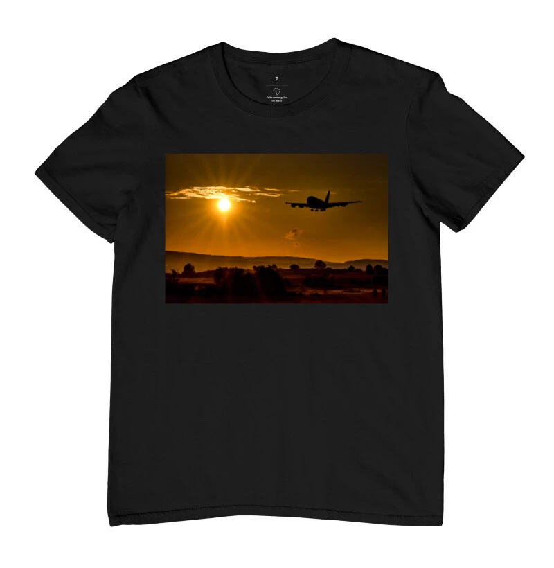 Camiseta avião A380