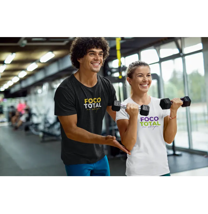 Camiseta Foco Total no Shape