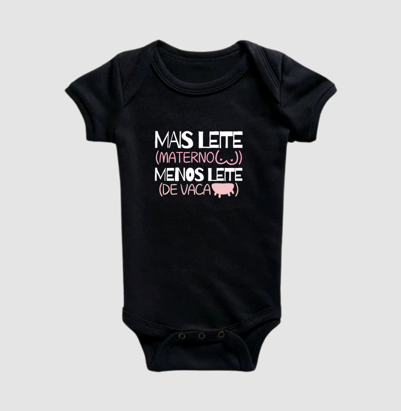 Body infantil - Mais leite materno