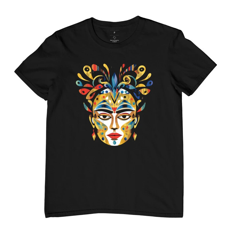 Camiseta Frida Folclórica