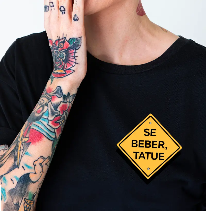 Se beber, tatue