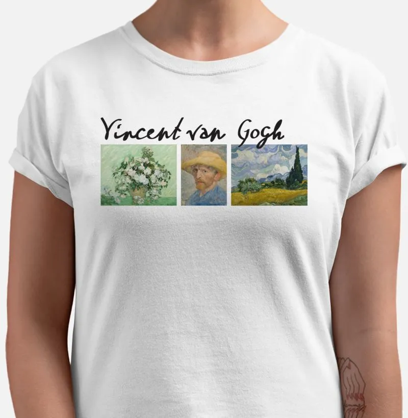 Camiseta obra de arte Vincent Van Gogh