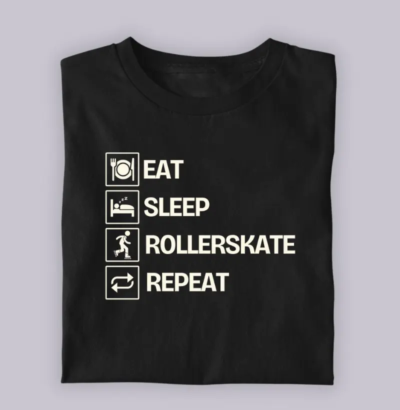 Eat Sleep Rollerskate Repeat