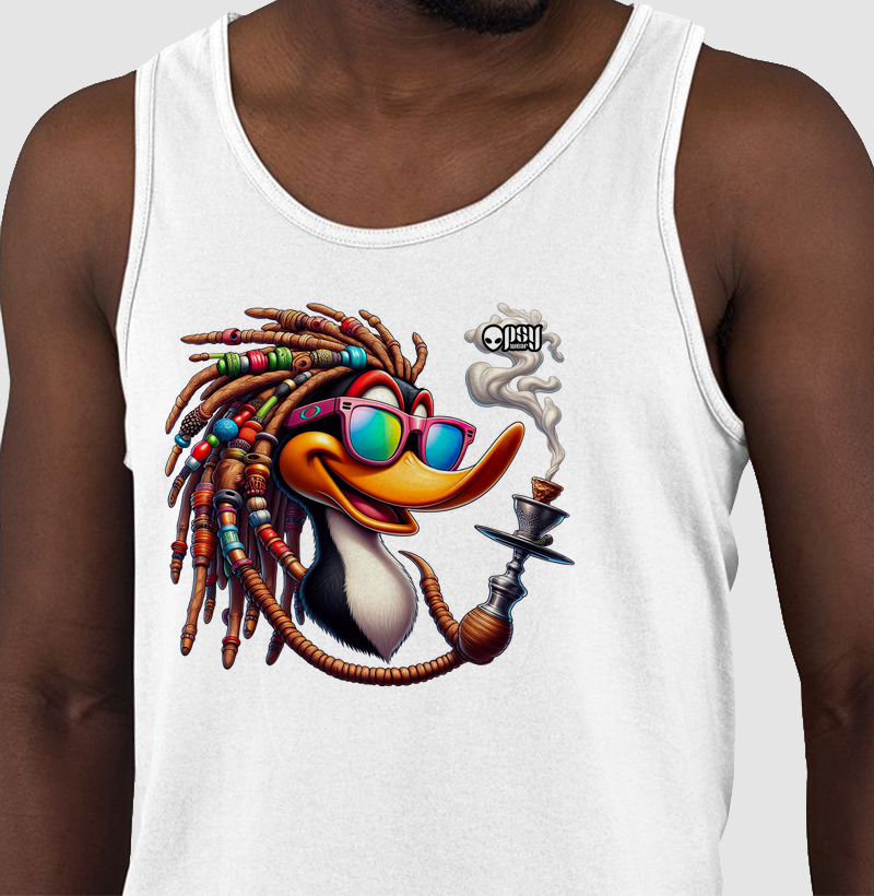 Pato Rastafari e seu Narguilé