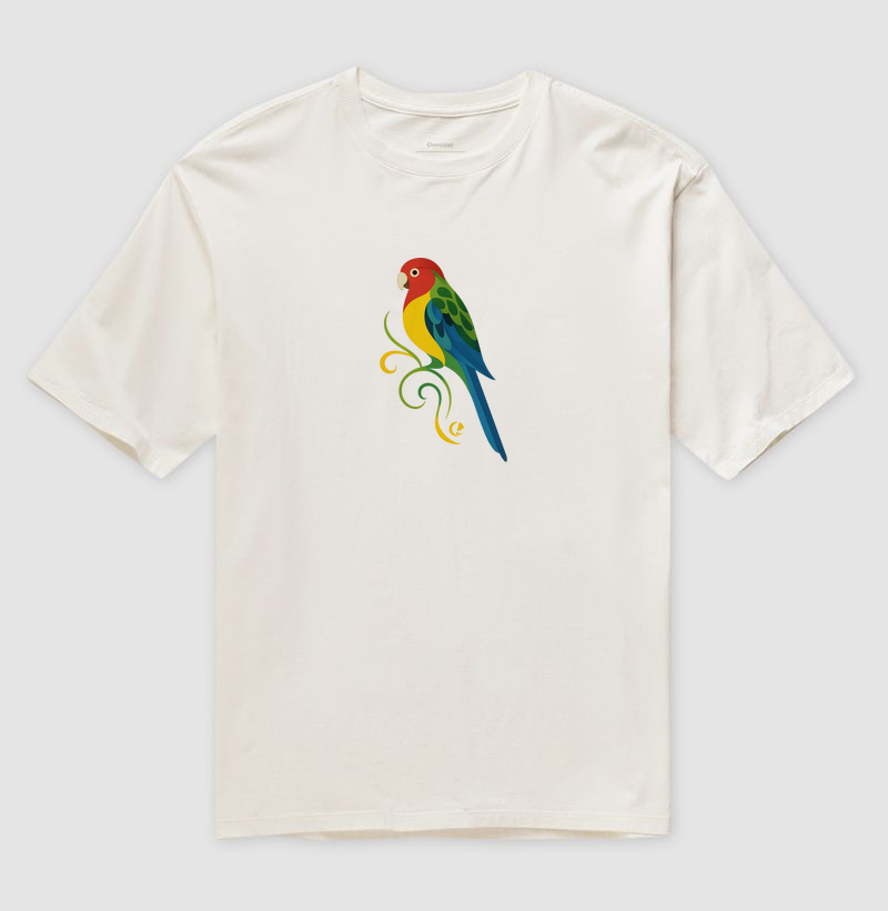 Camiseta Oversized - Rosela em Movimento