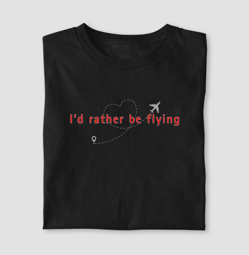 Camiseta Prefiro estar voando!