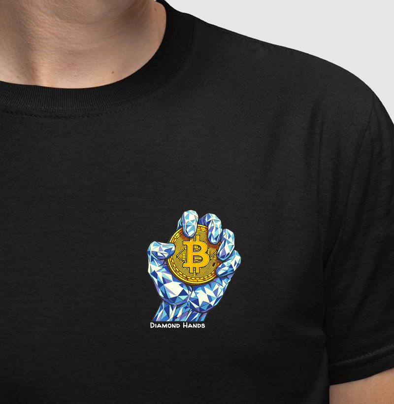 Bitcoin Diamond Hands - Minimalista