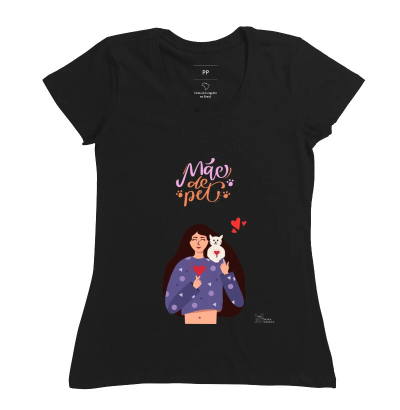 Camiseta Mãe de Pet