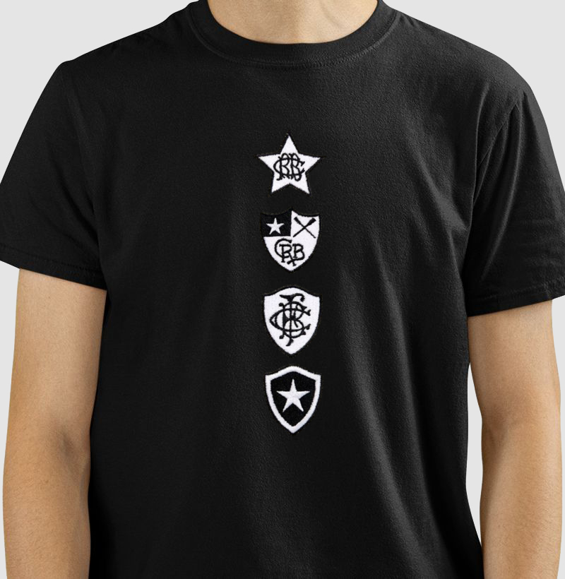 Camisa Botafogo - evolução